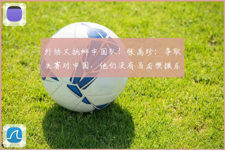 外协又挑衅中国队！张禹珍：争取决赛对中国，他们没有马龙樊振东