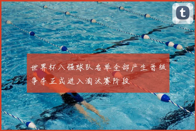 世界杯八强球队名单全部产生晋级争夺正式进入淘汰赛阶段
